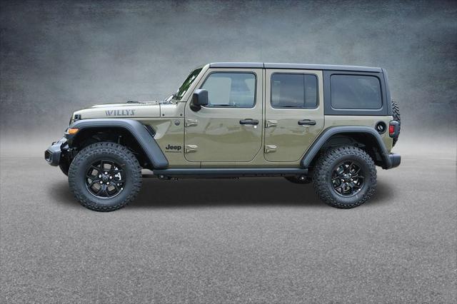 2025 Jeep Wrangler WRANGLER 4-DOOR WILLYS 2025 Jeep Wrangler WRANGLER 4-DOOR WILLYS