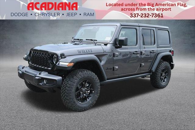 2025 Jeep Wrangler WRANGLER 4-DOOR WILLYS 2025 Jeep Wrangler WRANGLER 4-DOOR WILLYS