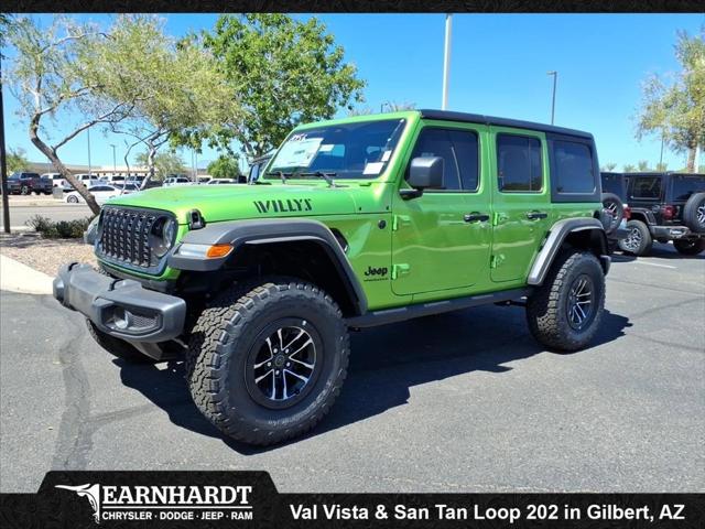 2025 Jeep Wrangler WRANGLER 4-DOOR WILLYS 2025 Jeep Wrangler WRANGLER 4-DOOR WILLYS