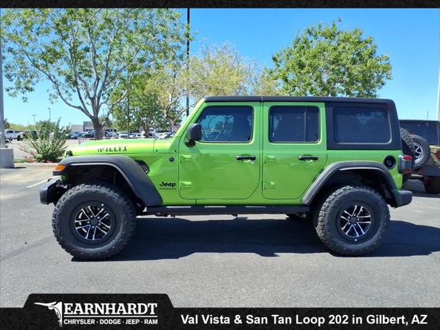 2025 Jeep Wrangler WRANGLER 4-DOOR WILLYS 2025 Jeep Wrangler WRANGLER 4-DOOR WILLYS