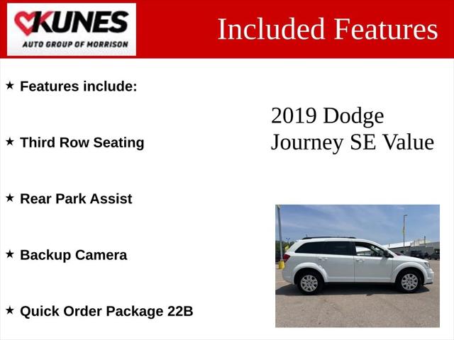 2019 Dodge Journey SE Value Package