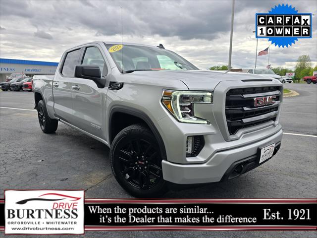 2021 GMC Sierra 1500 4WD Crew Cab Standard Box Elevation