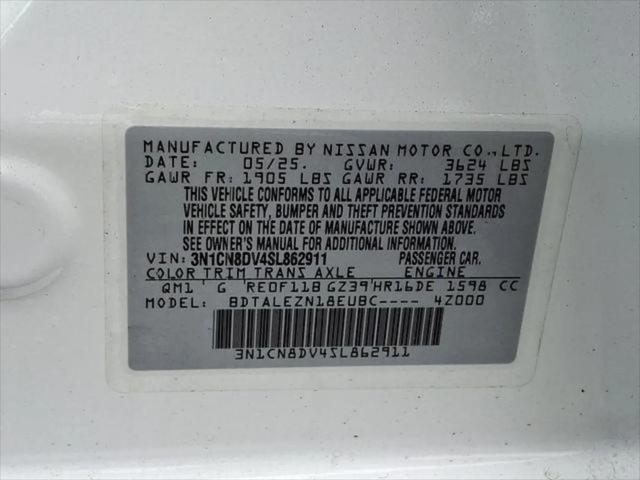 2025 Nissan Versa 1.6 S