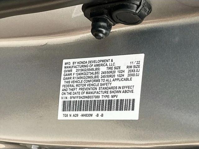 2022 Honda Pilot 2WD Special Edition