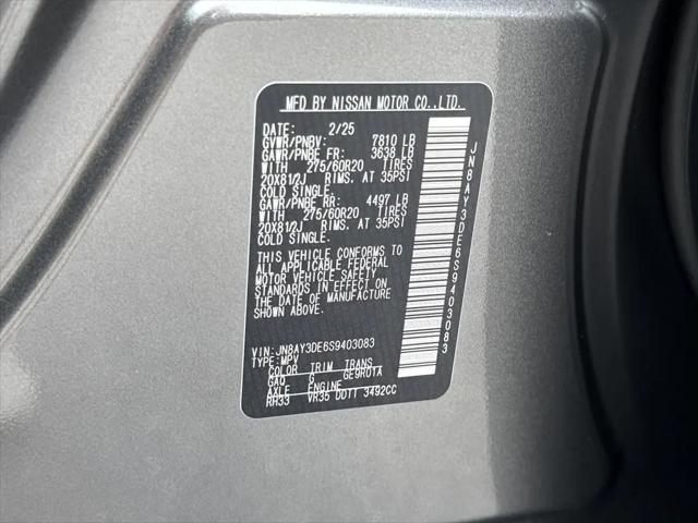 2025 Nissan Armada PRO-4X 4WD