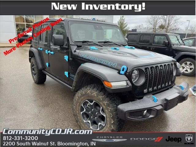 2022 Jeep Wrangler 4xe Unlimited Rubicon 4x4 for sale in Bloomington, IN