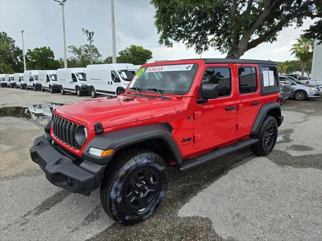2024 Jeep Wrangler 4-Door Sport 4x4