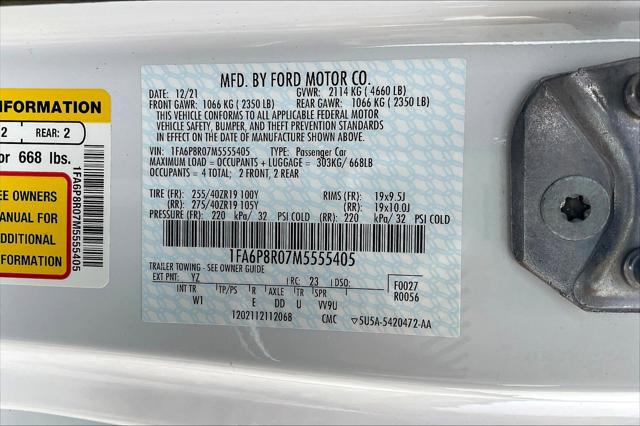 Used 2021 Ford Mustang For Sale in Millington, TN