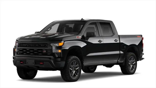 2025 Chevrolet Silverado 1500 4WD Crew Cab Short Bed Custom Trail Boss