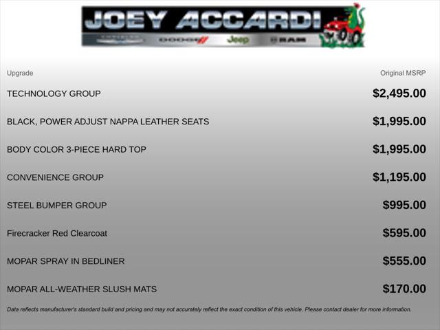 2025 Jeep Gladiator GLADIATOR RUBICON 4X4 2025 Jeep Gladiator GLADIATOR RUBICON 4X4