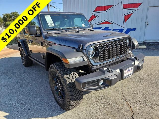 2025 Jeep Wrangler WRANGLER 4-DOOR WILLYS 2025 Jeep Wrangler WRANGLER 4-DOOR WILLYS