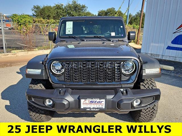 2025 Jeep Wrangler WRANGLER 4-DOOR WILLYS 2025 Jeep Wrangler WRANGLER 4-DOOR WILLYS