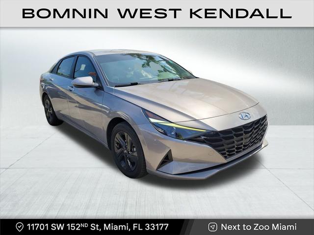 2023 Hyundai Elantra Hybrid Blue