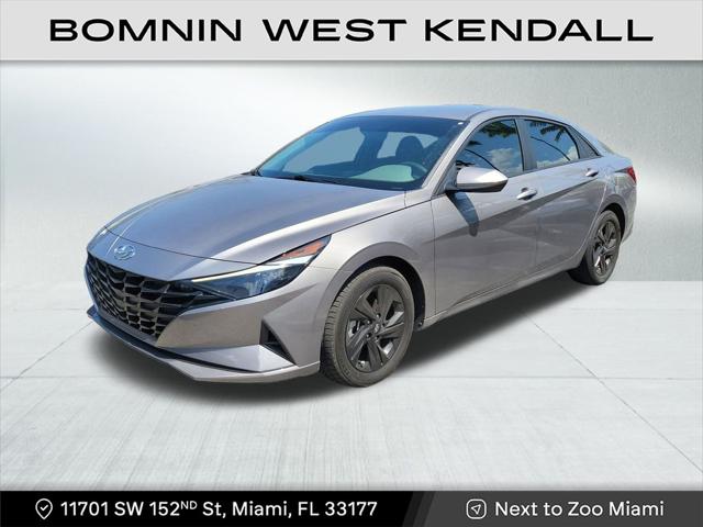 2023 Hyundai Elantra Hybrid Blue