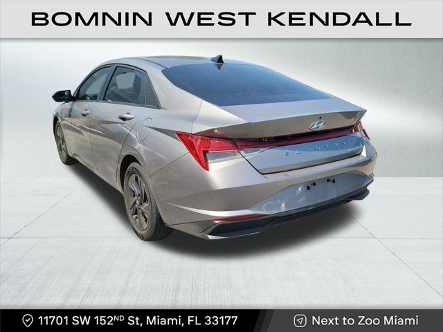 2023 Hyundai Elantra Hybrid Blue