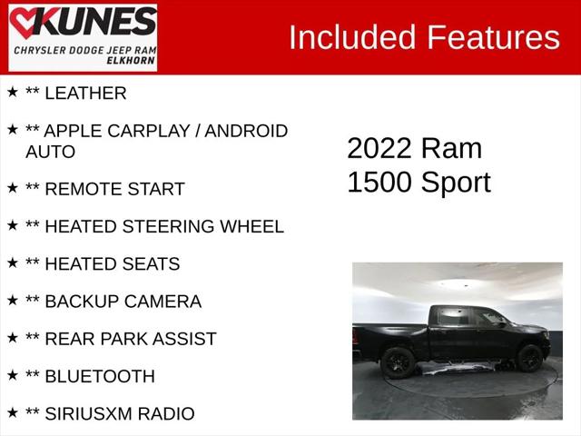 2022 RAM 1500 Sport