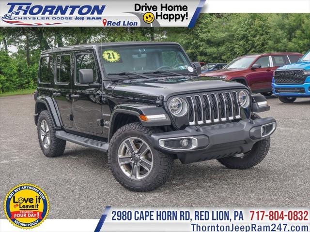 2021 Jeep Wrangler Unlimited Sahara 4x4