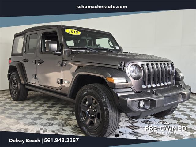 2018 Jeep Wrangler Unlimited Sport 4x4