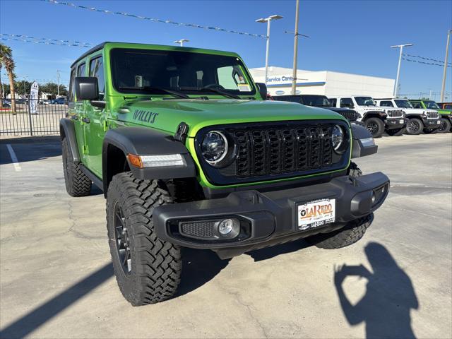 2025 Jeep Wrangler WRANGLER 4-DOOR WILLYS 2025 Jeep Wrangler WRANGLER 4-DOOR WILLYS