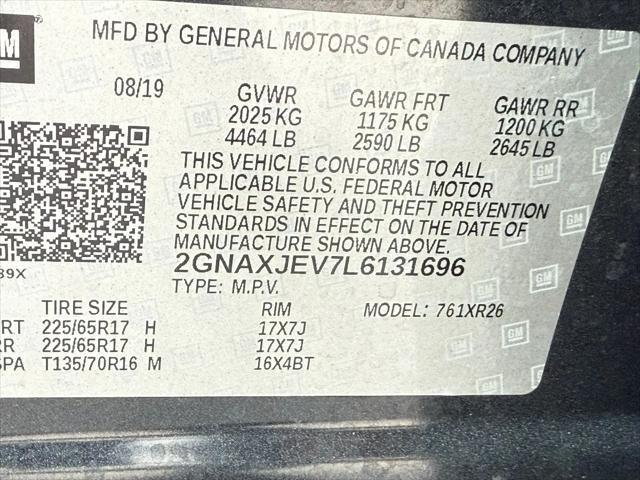 2020 Chevrolet Equinox FWD 2FL