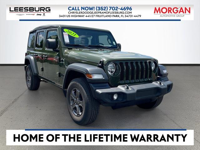 2021 Jeep Wrangler Unlimited Sport S 4x4