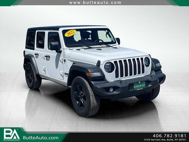 2022 Jeep Wrangler Unlimited Sport Altitude 4x4 2022 Jeep Wrangler Unlimited Sport Altitude 4x4