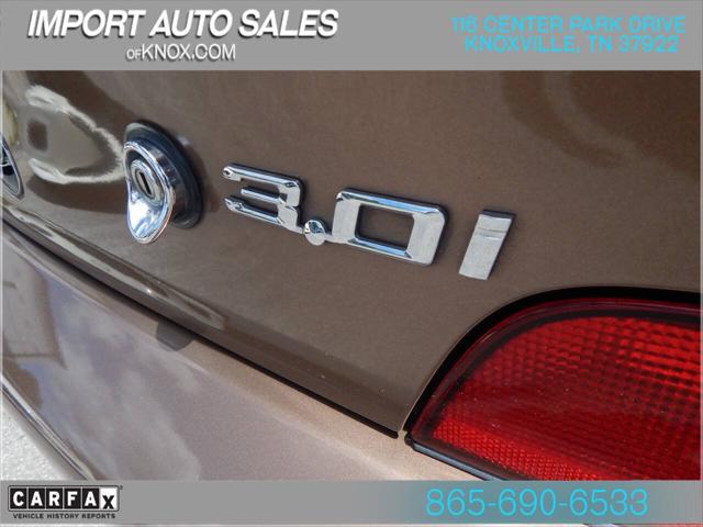 2001 BMW Z3 3.0i