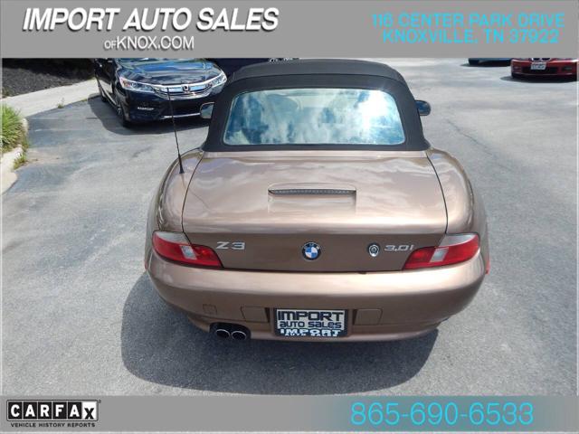 2001 BMW Z3 3.0i