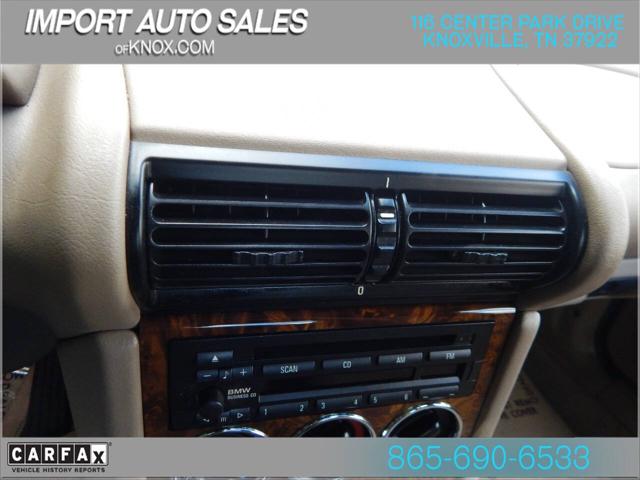 2001 BMW Z3 3.0i