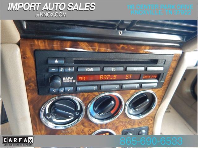 2001 BMW Z3 3.0i