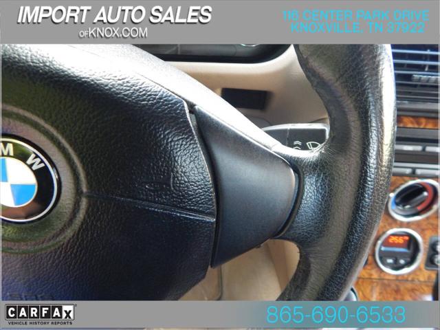 2001 BMW Z3 3.0i