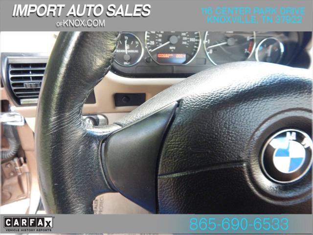 2001 BMW Z3 3.0i