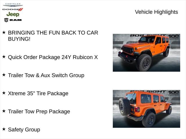 2025 Jeep Wrangler WRANGLER 4-DOOR RUBICON X 2025 Jeep Wrangler WRANGLER 4-DOOR RUBICON X