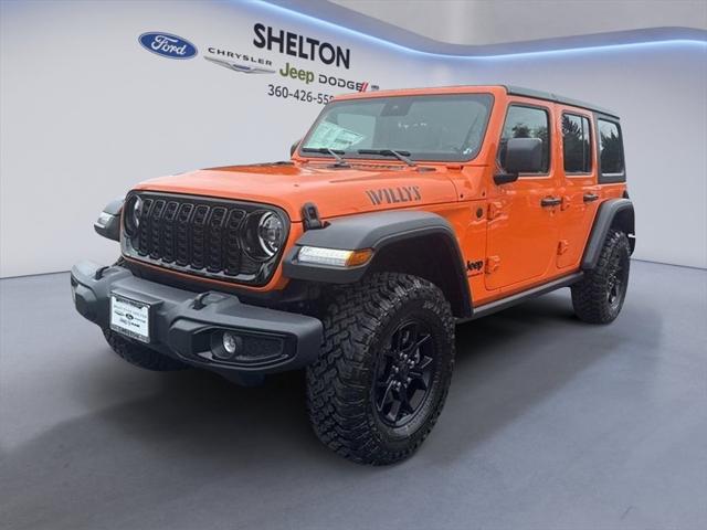 2025 Jeep Wrangler WRANGLER 4-DOOR WILLYS 2025 Jeep Wrangler WRANGLER 4-DOOR WILLYS