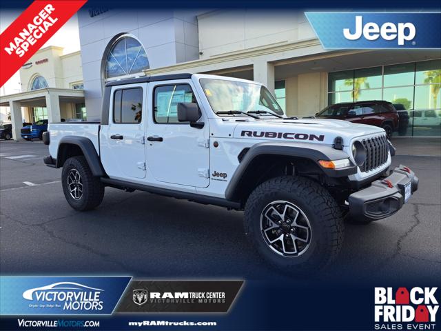 2025 Jeep Gladiator GLADIATOR RUBICON 4X4 2025 Jeep Gladiator GLADIATOR RUBICON 4X4