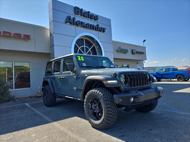 2025 Jeep Wrangler WRANGLER 4-DOOR WILLYS 2025 Jeep Wrangler WRANGLER 4-DOOR WILLYS