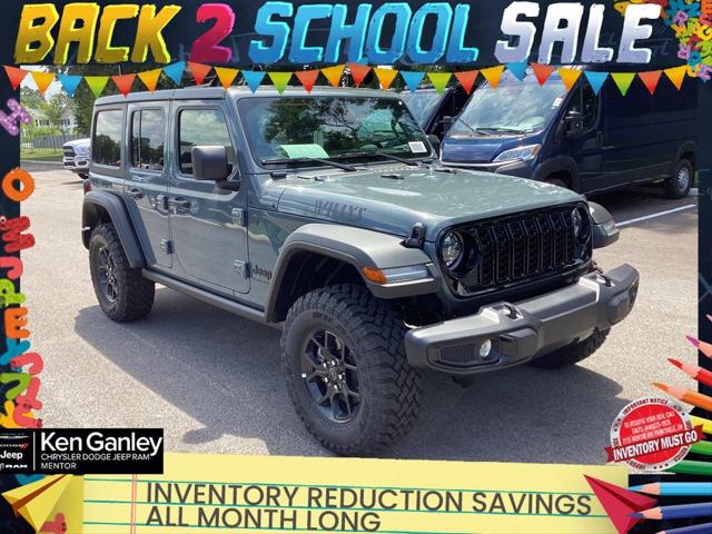 2025 Jeep Wrangler WRANGLER 4-DOOR WILLYS