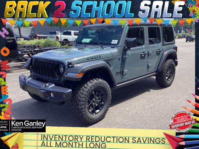 2025 Jeep Wrangler WRANGLER 4-DOOR WILLYS