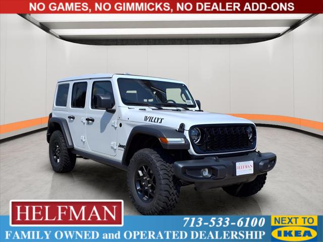 2025 Jeep Wrangler WRANGLER 4-DOOR WILLYS 2025 Jeep Wrangler WRANGLER 4-DOOR WILLYS