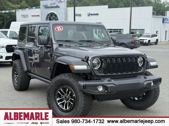 2025 Jeep Wrangler WRANGLER 4-DOOR WILLYS 2025 Jeep Wrangler WRANGLER 4-DOOR WILLYS