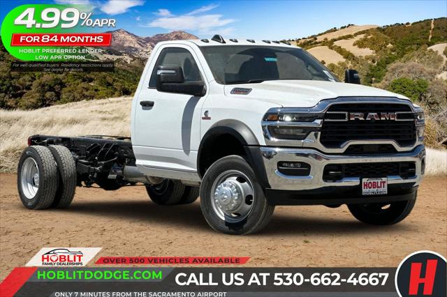 2025 RAM Ram 5500 Chassis Cab RAM 5500 TRADESMAN CHASSIS REGULAR CAB 4X4 84 CA