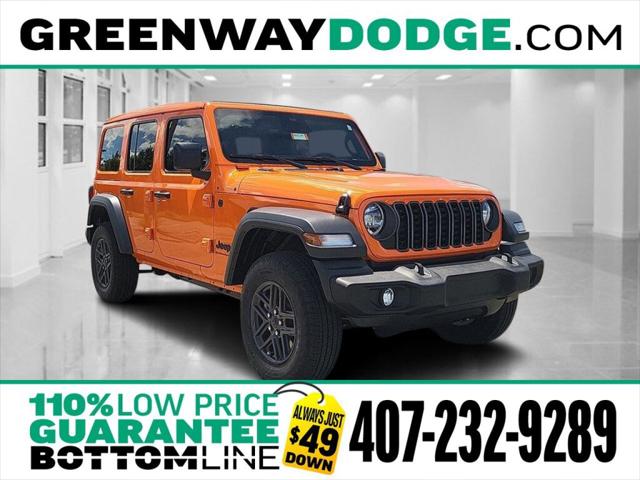2025 Jeep Wrangler WRANGLER 4-DOOR SPORT S