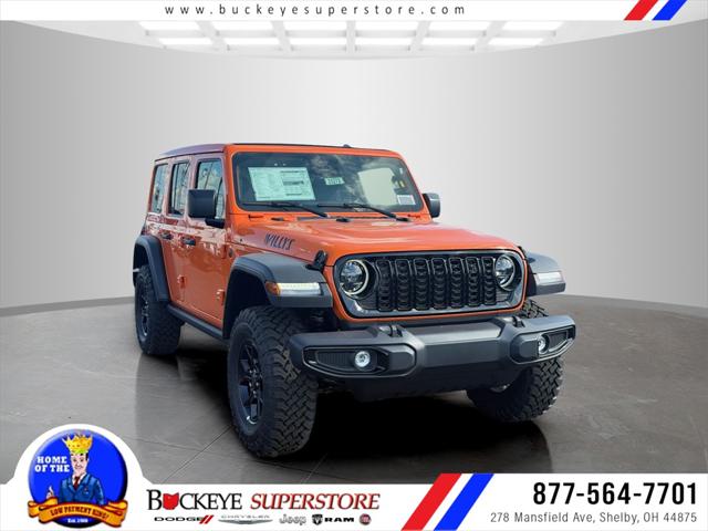 2025 Jeep Wrangler WRANGLER 4-DOOR WILLYS 2025 Jeep Wrangler WRANGLER 4-DOOR WILLYS