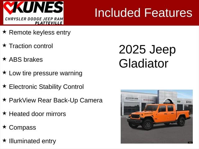 2025 Jeep Gladiator GLADIATOR HIGH TIDE 4X4