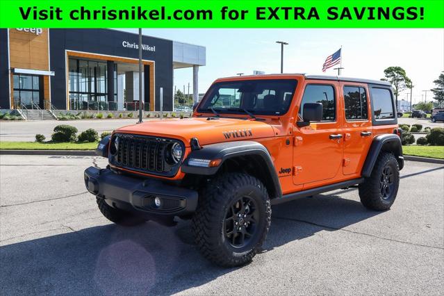 2025 Jeep Wrangler WRANGLER 4-DOOR WILLYS 2025 Jeep Wrangler WRANGLER 4-DOOR WILLYS