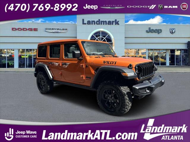 2025 Jeep Wrangler WRANGLER 4-DOOR WILLYS 2025 Jeep Wrangler WRANGLER 4-DOOR WILLYS