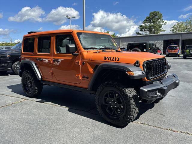 2025 Jeep Wrangler WRANGLER 4-DOOR WILLYS 2025 Jeep Wrangler WRANGLER 4-DOOR WILLYS