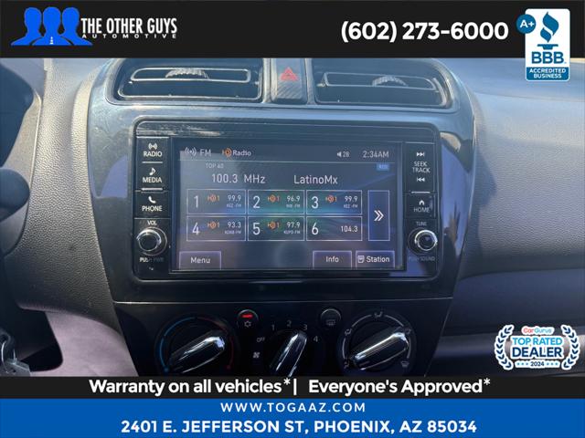 2018 Mitsubishi Mirage ES