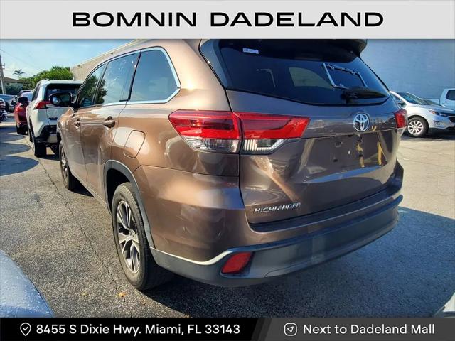 2018 Toyota Highlander LE Plus