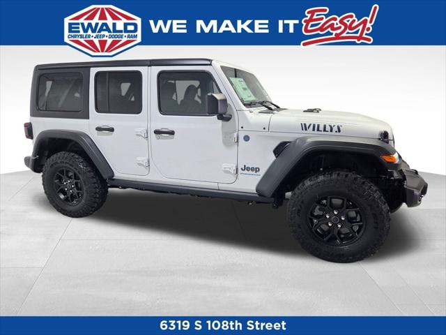 2025 Jeep Wrangler 4xe WRANGLER 4-DOOR WILLYS 4xe
